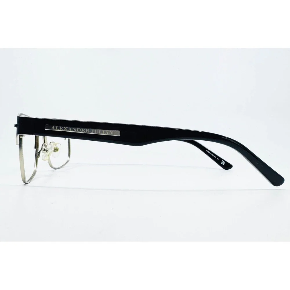 Colours by Alexander Julian Eyeglasses Mens Black Scrim Square 52-16-140